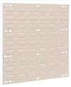 AKRO-MILS , Louvered Panel H 19 In L 18 In Beige