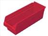 AKRO-MILS , D5525 Shelf Bin W 6 5/8 H 6 D 17 7/8 Red