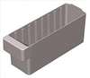 AKRO-MILS , D5541 Shelf Drawer W 3 3/4 In D 11 5/8 In Gray