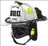 MSA , D4036 Fire Helmet White Traditional