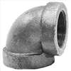 ANVIL , Elbow 90 Deg 1-1/4 x 1 In NPT Black Iron
