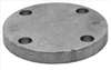 ANVIL , Blind Flange 1-1/2 x 5 In Black Iron