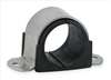 ZSI , 2HoleCushionedClampPipeS3/8InL 2 21/64In