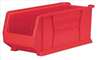 AKRO-MILS , D5556 Stacking Bin W 11 H 7 D 23 7/8 Red