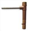 APPROVED VENDOR , Quick Coupling Key 3/4 In MNPT Brass