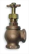 APPROVED VENDOR , Angle Control Valve 1 In FNPT Brass