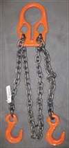 DAYTON , Chain Sling Adj WLL2100/3600Lb L6Ft