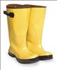APPROVED VENDOR , D0326 Overboot Men 11 Adj Strap Yllw Rubbr 1PR