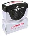 ACCUSTAMP 2 , D3768 Microban Message Stamp  Completed  3/8