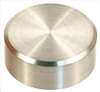 ACCURATE MFD PRODUCTS , Standoff Cap Rnd Brass 1 x1/2 Pk 2