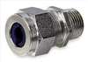 HUBBELL WIRING DEVICE-KELLEMS , Cord Connector .187-.25 In Zinc-plated