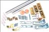JOHN STERLING , Bi-Fold Door Hardware Set White 48 In.