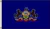 APPROVED VENDOR , D3771 Pennsylvania Flag 4x6 Ft Nylon