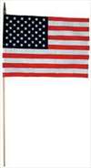 APPROVED VENDOR , US Handheld Flag 4x6in PK144