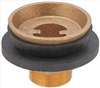 MATCO-NORCA , Urinal Spud 1 1/4 x 3/4 In Brass/Rubber