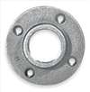 APPROVED VENDOR , Floor Flange 2 In NPT Malleable Iron
