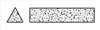 NORTON , Sharpening File Tri A/O Orange/Brn Fine