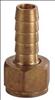 APPROVED VENDOR , Hose Barb Swivel 1/2 In 1/2 FNPT Brass