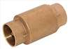 APPROVED VENDOR , Check Valve 1/2 In Solder Bronze