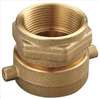 APPROVED VENDOR , Fire Hose Adapter 2-1/2 FNPTx2-1/2 FNST