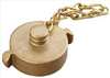 APPROVED VENDOR , Hydrant Cap 1-1/2 FNPSH Brass