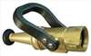 MOON , Hose Nozzle Shutoff Brass 1-1/2 In NPSH