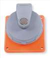 HUBBELL WIRING DEVICE-KELLEMS , Receptacle 3 P 4 W