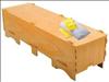 DQE , Coffin w/Body Bag 79 x 25 x 21 in.