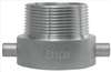 DIXON , FireHoseAdapter 1-1/2InFNPTx1-1/2InMNST
