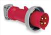 HUBBELL WIRING DEVICE-KELLEMS , Plug 3 Pole 4 Wire