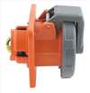 HUBBELL WIRING DEVICE-KELLEMS , Receptacle 3 P 4 W