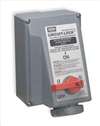 HUBBELL WIRING DEVICE-KELLEMS , Receptacle 30 A 600 V