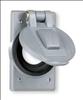 HUBBELL WIRING DEVICE-KELLEMS , Plate Weatherproof
