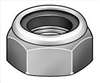 APPROVED VENDOR , Locknut w/Nylon Insert M4 x 0.70mm PK 50