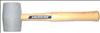 VAUGHAN , Rubber Mallet 18 Oz Hickory