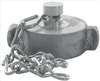 DIXON , Fire Hose Cap Brass 2-1/2 In NPSH