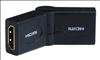 APPROVED VENDOR , Cable Coupler HDMI Black Swivel