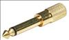 APPROVED VENDOR , Cable Adapter 1/4 inch M to 3.5mm F
