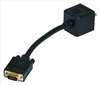 APPROVED VENDOR , CPU Cord Splitter VGA M/VGA F/DVI-A F