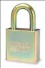 AMERICAN LOCK , Rekeyable solid steel lock w/ bumpstop