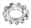 APPROVED VENDOR , Lock Washer Ext Zinc Fits 1/4 In Pk 100
