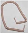 APPROVED VENDOR , Telephone Cord Handset Coiled Beige 15Ft