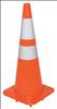 APPROVED VENDOR , Slim  Reflective Cone Orange 10X18