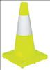 APPROVED VENDOR , Reflective Cone Traffic Lime 18 In