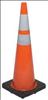 APPROVED VENDOR , Blackbase Reflective Cone Orange 18 In