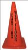 APPROVED VENDOR , Caution Wet Floor  PVC Cone Orange 18 In