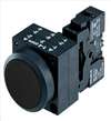 SIEMENS , Pushbtn Non-Ill 1NO/1NC Flush 22mm Blk