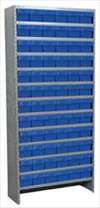 AKRO-MILS , D5547 Shelving Unit H79xW36xD12 w/(72) 4KEZ7