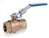 APPROVED VENDOR , Ball Valve 2 Pc 3/8 In Brass FNPT