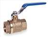 APPROVED VENDOR , Ball Valve 2 1/2 In FNPT Forged Brass